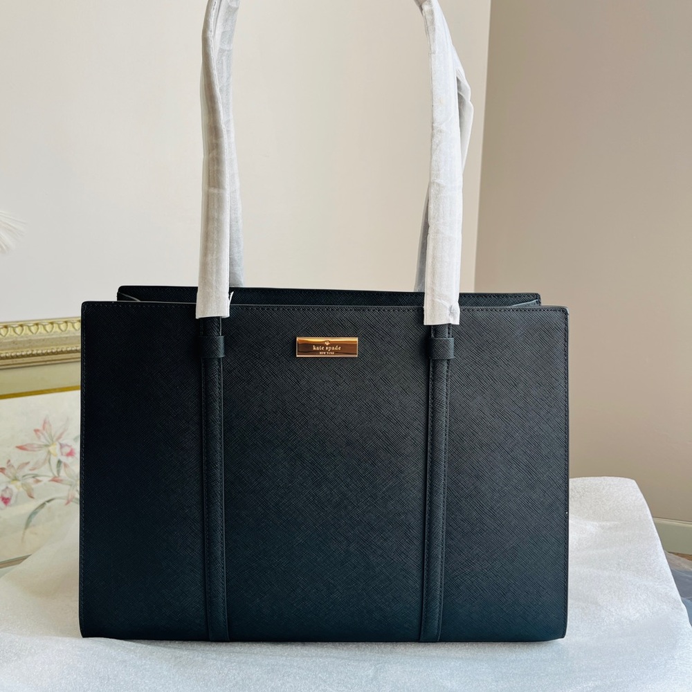 Kate Spade Kenzie large tote Black
